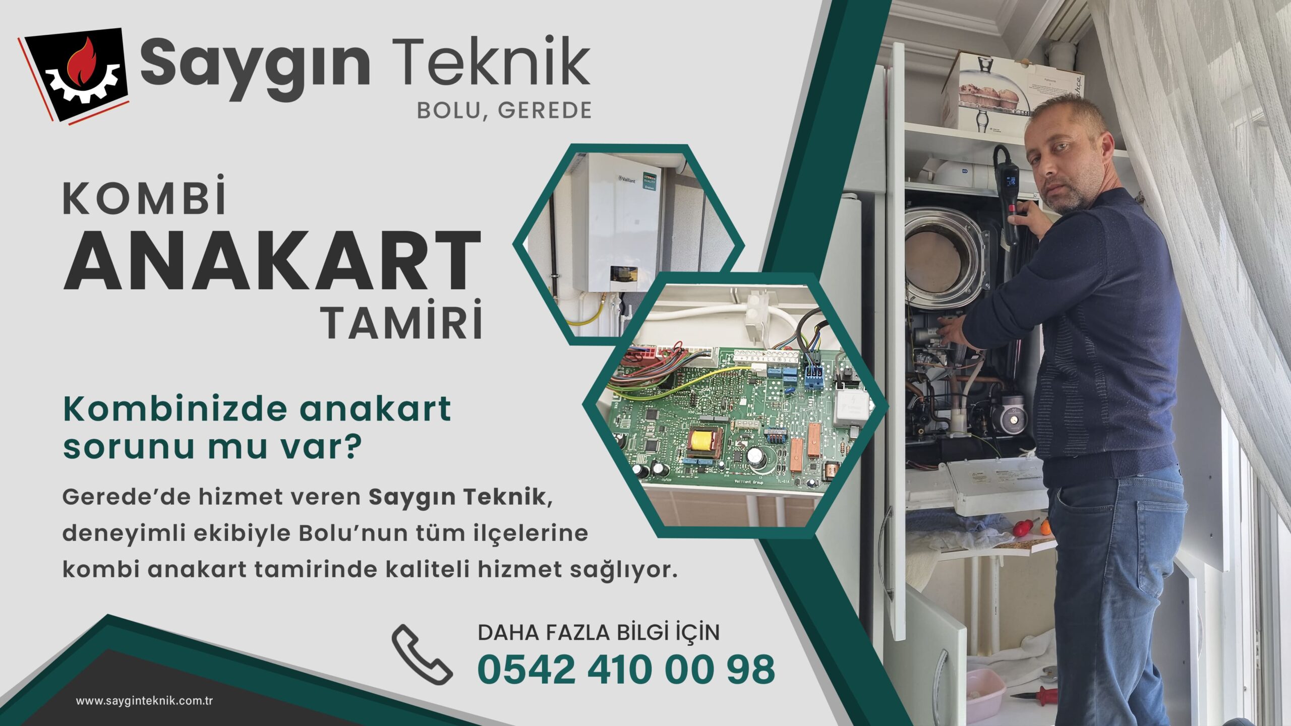 Bolu'nun Tüm İlçelerine Kombi Anakart Tamiri Yapan Firma - Saygın Teknik